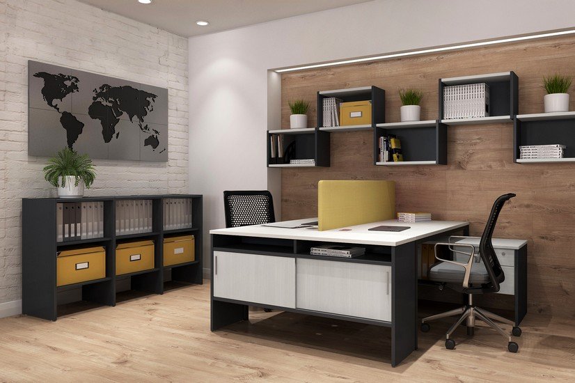 Современная стойка-ресепшн Инновация - вид 7