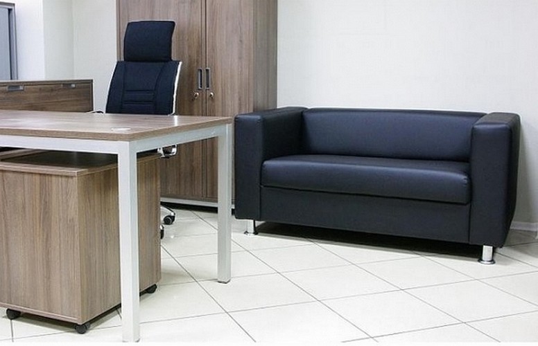 Офисный диван из кожзама Аполло - вид 6