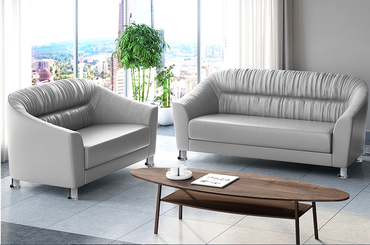 Офисный диван из кожзама Райт - вид 8