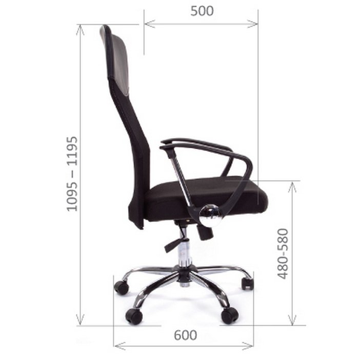 Офисное кресло CHAIRMAN 610 - вид 4